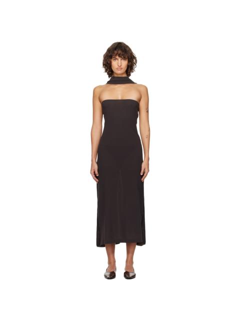 Brown Alberch Maxi Dress