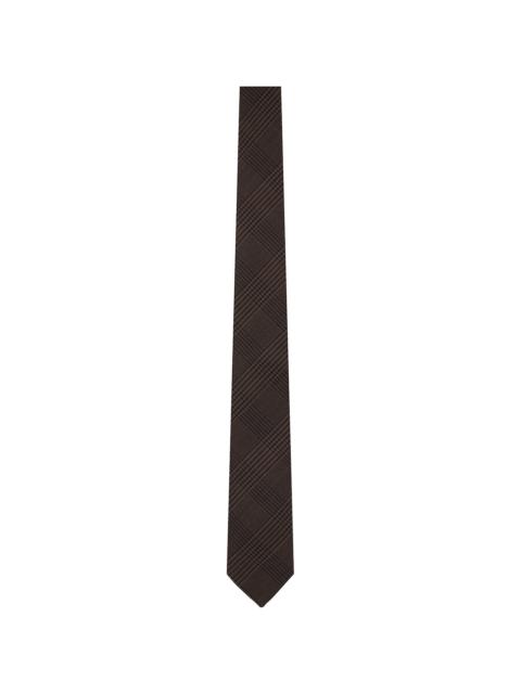 Brown & Black Classic Tie