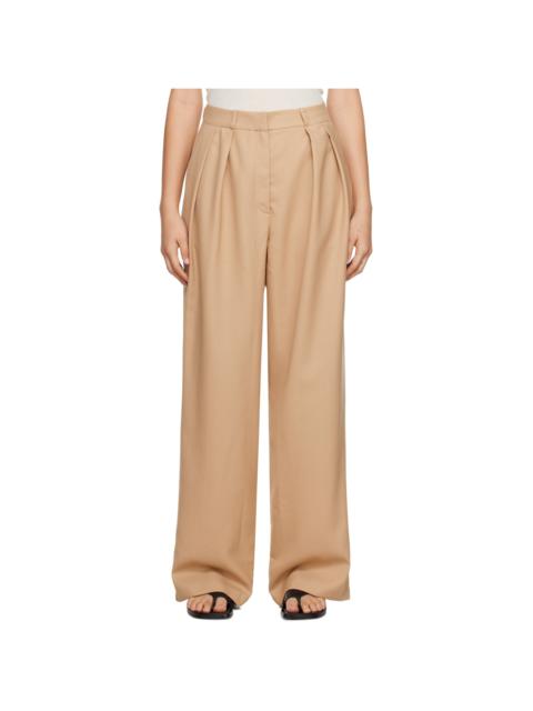 Tan Tansy Trousers