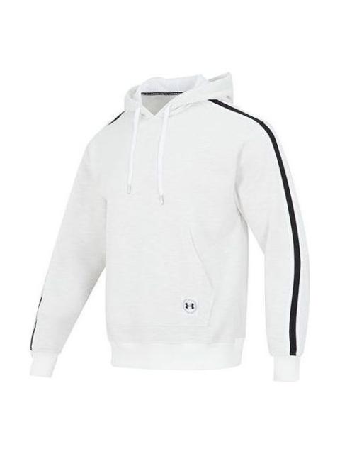 Under Armour Essential Heritage Fleece Hoodie 'White' 1373813-112