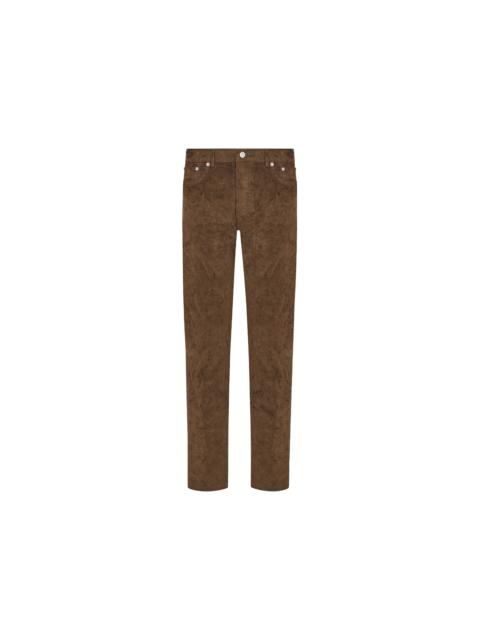 Dior x CACTUS JACK Slim-Fit Jeans Mocha Brown