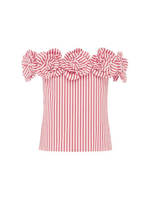 Mckayla Off-The-Shoulder Top red