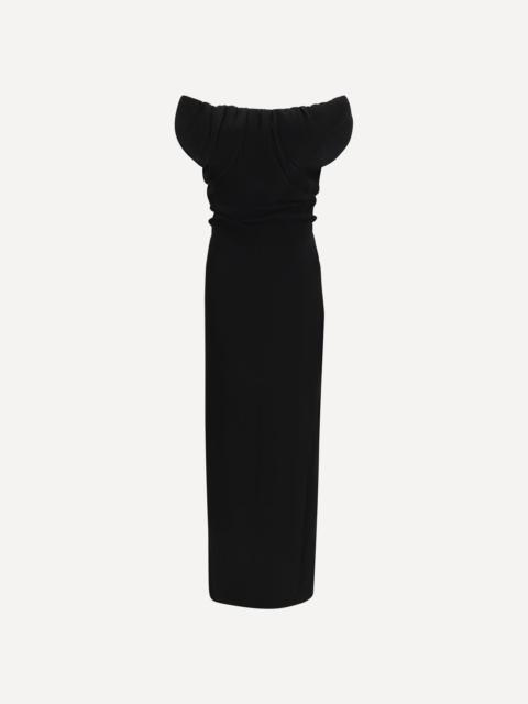 Ginnie Amber draped long Dress