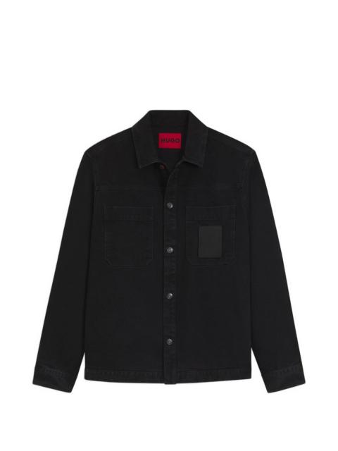 patch-pocket shirt