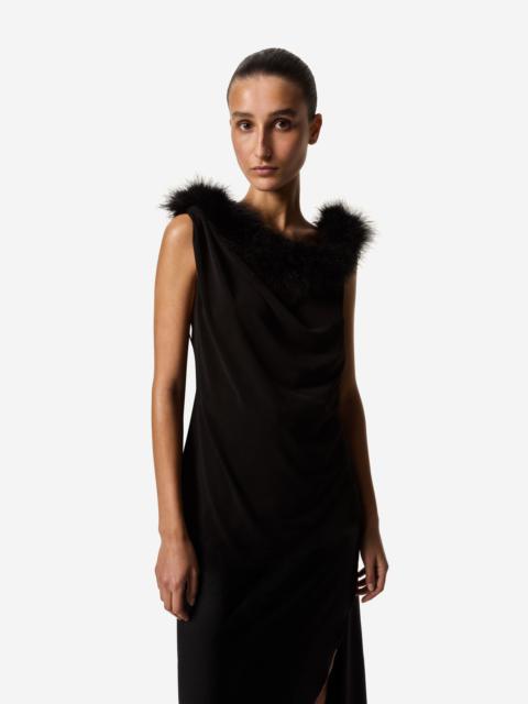 Boa Jersey Midi Dress