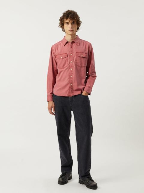 PIGMENT DYE CANVAS LS - RED