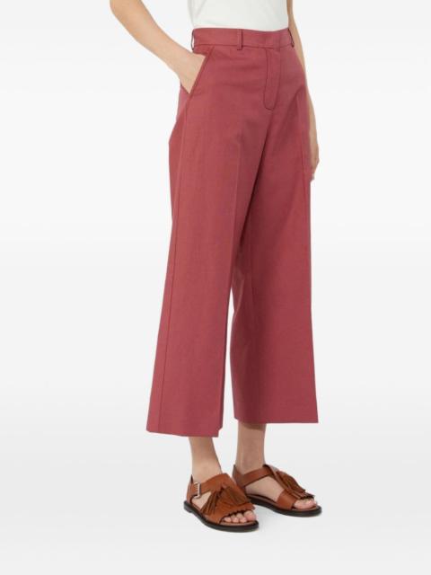 Zircone cotton trousers