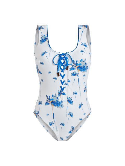 Women One-Piece Swimsuit Herbier