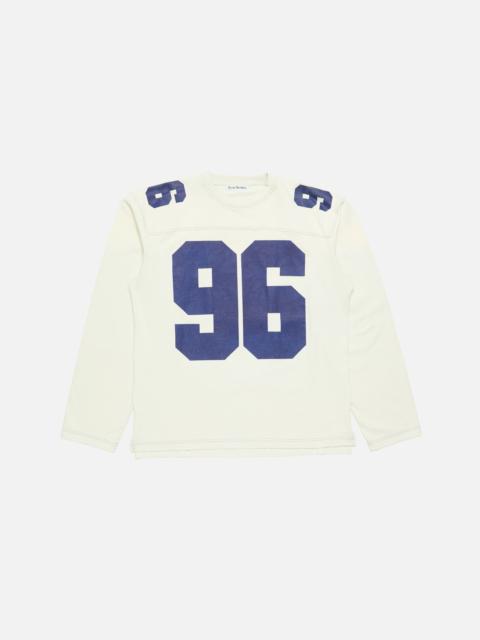 Logo jersey t-shirt - Oat beige