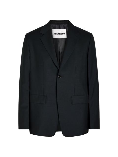 notched pocket blazer