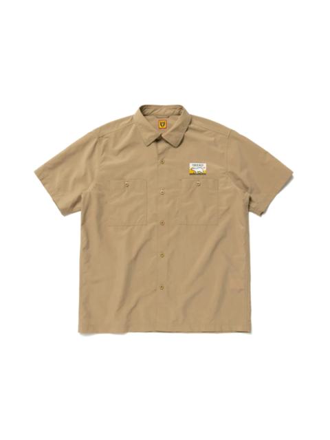 Human Made Polar Bear Camp Shirt Beige