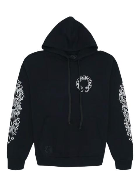 Hearts Horse Shoe Floral long-sleeve hoodie