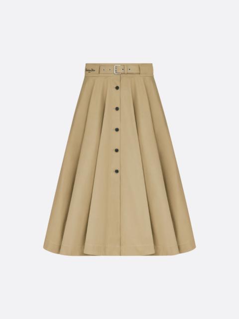 Dioriviera Mid-Length Belted Skirt