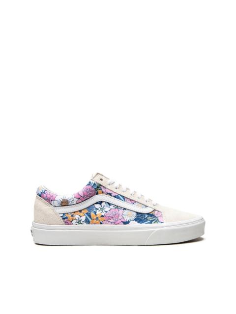 Old Skool retro-floral "Multi/True" sneakers