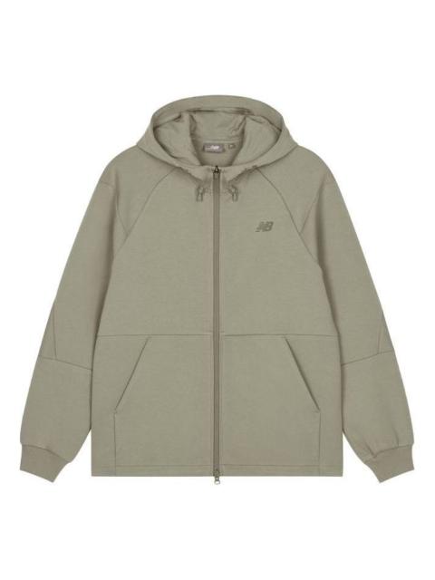 New Balance Classic Hooded Jacket 'Olive Green' 6DD38651-DB