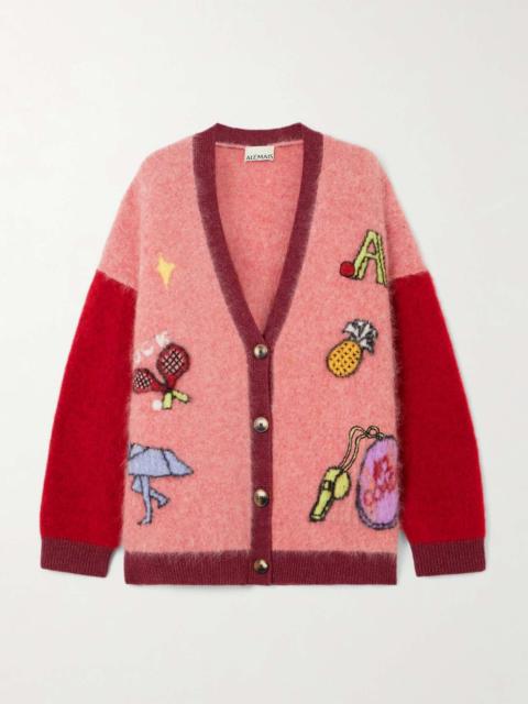 + Anouk Colantoni Court oversized jacquard cardigan