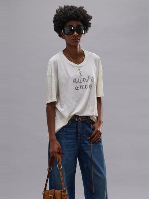 I DONT CARE RELAXED T