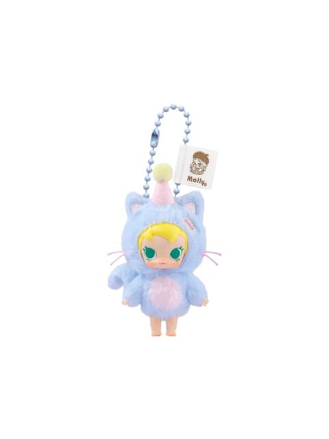 Pop Mart Baby Molly Pocket Friends Series Feeling Blue Vinyl Plush Pendant