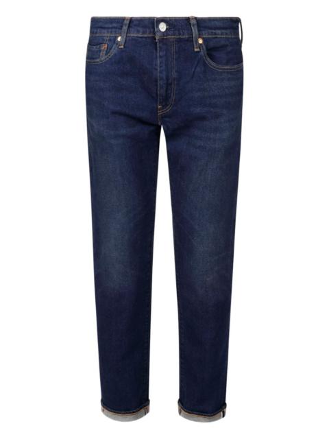 straight-leg jeans