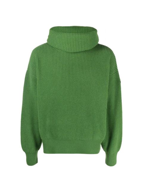 x Moncler roll-neck wool sweater