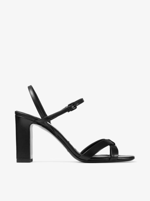 Elsy Block Heel 85
Black Nappa Leather Sandals