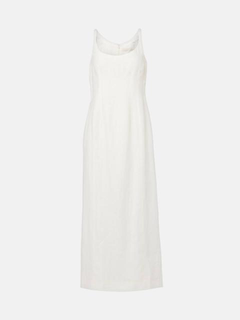 Gigi linen midi dress