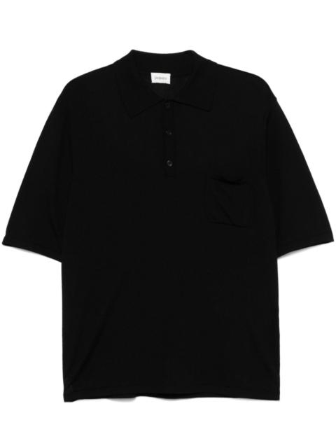 logo-embroidered polo shirt