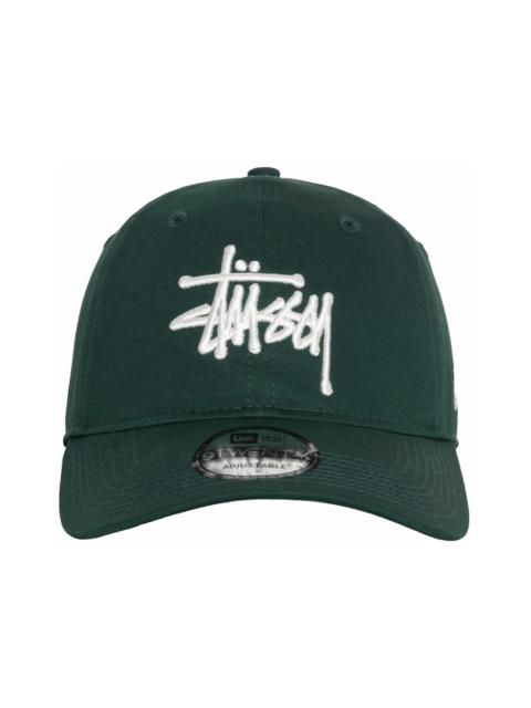 Stussy New Era 9Twenty Basic Strapback Dark Green