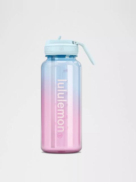 Back to Life Clear Bottle 32oz *Straw Lid