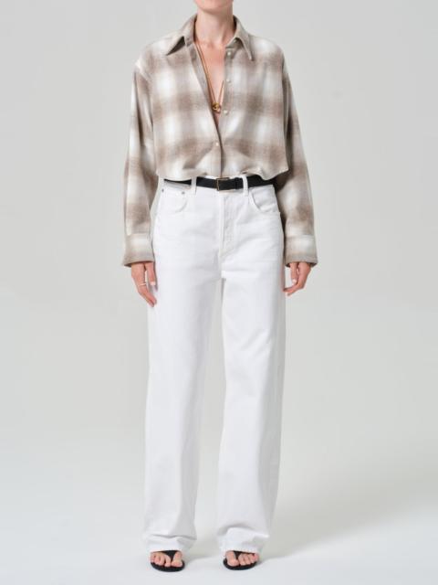 Ana Cropped Shirt
In Schiffer Plaid