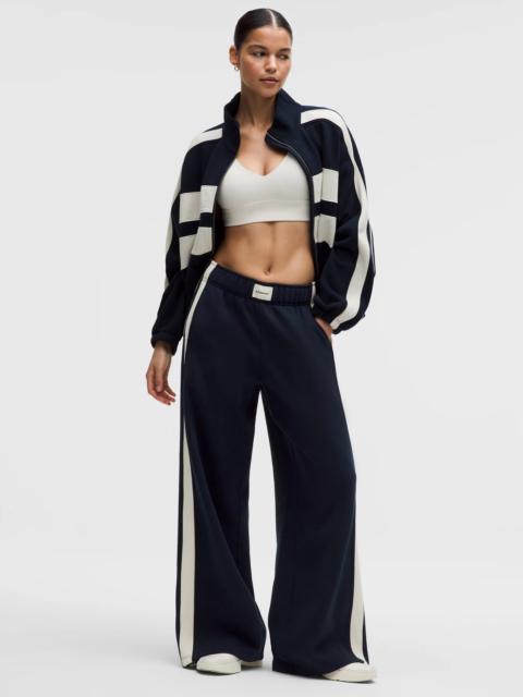 Women's Steady State Oversized Track Pant *Stripe