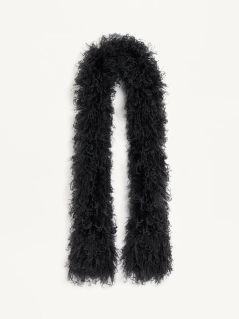 VALENTINO FEATHERS SCARF WITH OSTRICH AND TURKEY FEATHERS