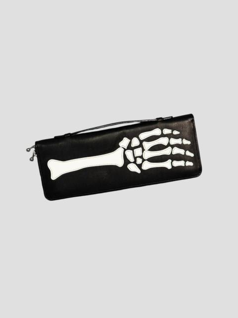 LEATHER BONE HAND PASSCASE