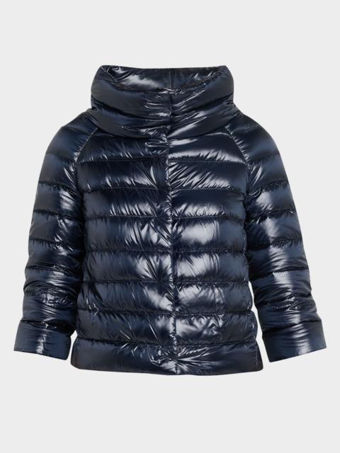 Sofia Ultra-Lightweight Down Bolero Jacket