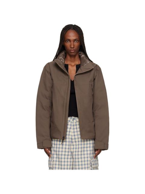 Brown Mountain Range Down Jacket