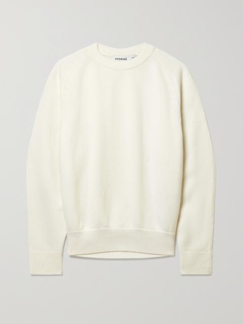 + Net Sustain Hannah Pleated Cashmere Sweater