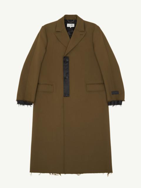 Double-breasted coat