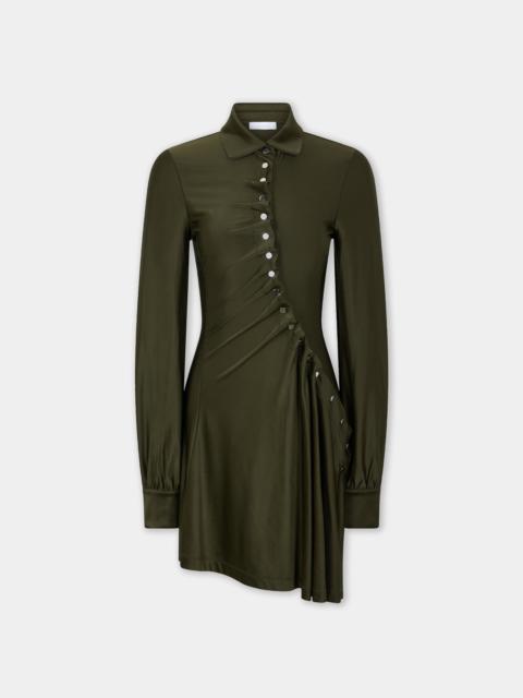 DRAPED MINI DRESS IN JERSEY