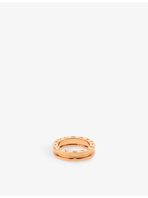 B.zero1 18ct rose-gold ring