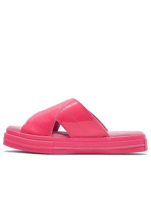 (WMNS) Converse OPI One Star Slide Retro Unisex Pink Slippers 565662C