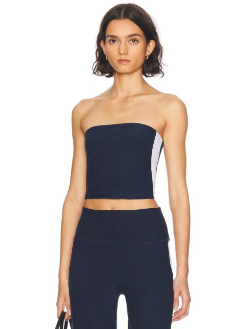 Spacedye Strapless Stripe Top