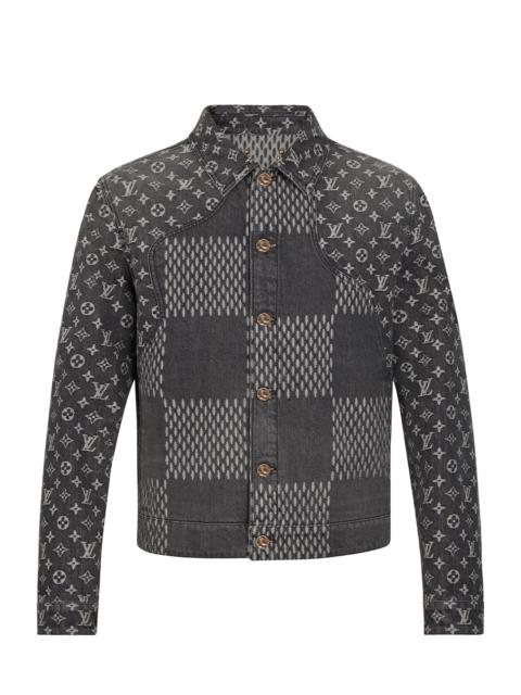 Giant Damier Waves Monogram Denim Jacket