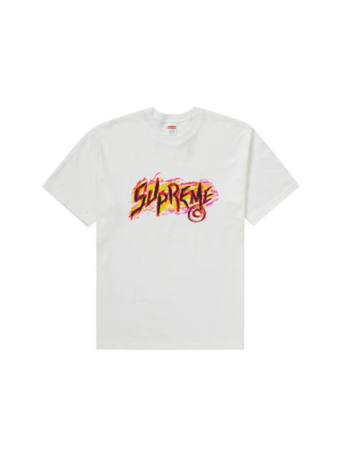Supreme Scratch Tee White
