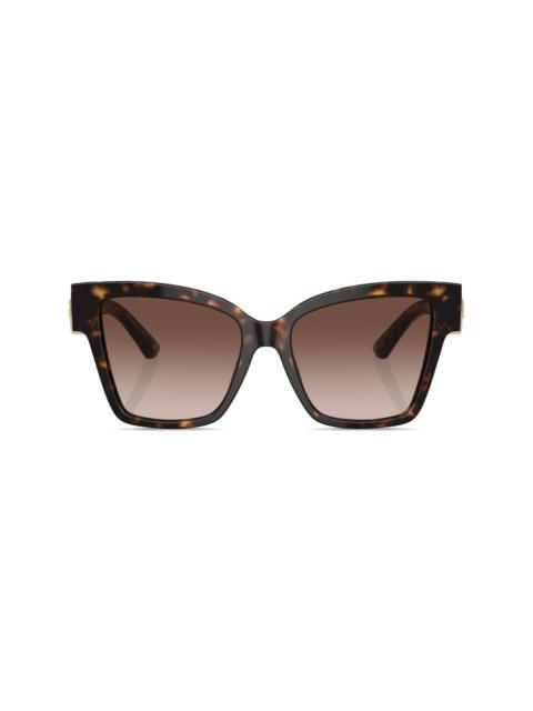 Precious square-frame sunglasses