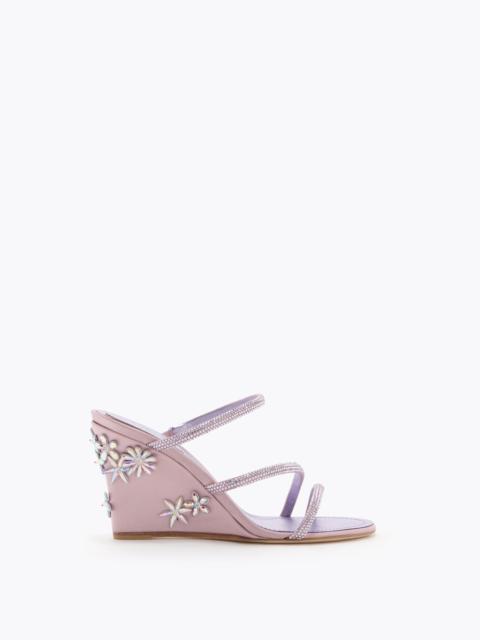 EVA LILAC WEDGE SANDAL 80