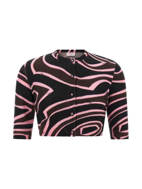 'Onde' Cropped Cardigan