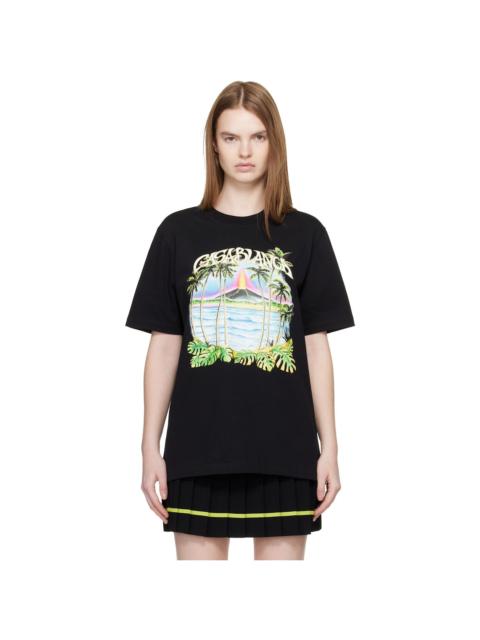 Black Volcano Short Sleeve T‑shirt