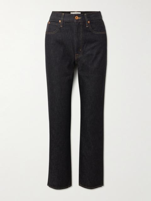 London High-rise Straight-leg Jeans