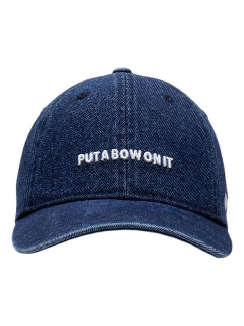 Li-Ning x Disney Logo Denim Baseball Cap 'Indigo' AMYS038-2