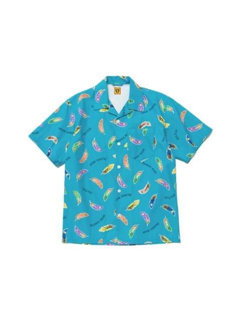 Human Made Feather Aloha Shirt Blue
